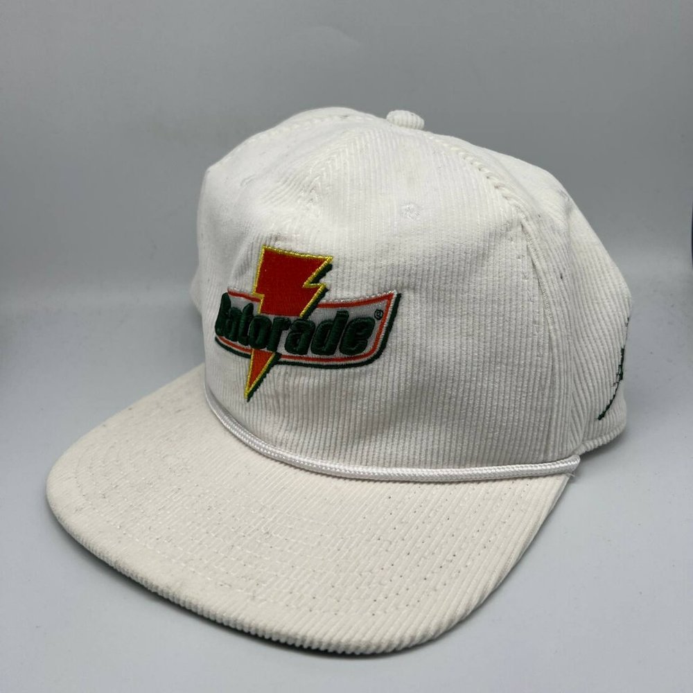 Air Jordan Gatorade Corduroy Jumpman Hat Snapback Cap White Men - Picture 2 of 8